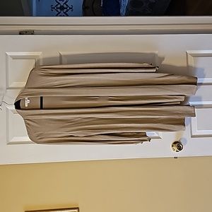 Simply Noelle  beige long sweater s/m with button access on the sleeves